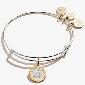 Alex And Ani Guardian Angel" Charm Bangle Bracelet NWOT